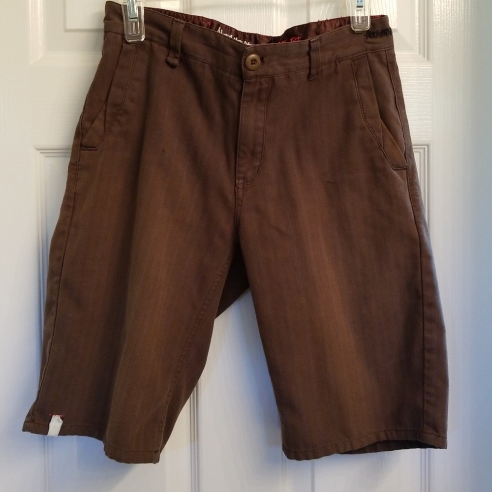 Brown Altamont Wilshire fit size 28 dress shorts